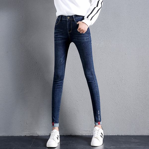 spring cuffs jeans woman skinny high waist vintage blue jean femme taille haute jeans pencil baqueros para mujer
spring cuffs jeans woman skinny high waist vintage blue jean femme taille haute jeans pencil baqueros para mujer