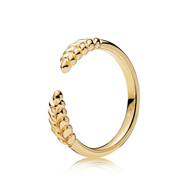 18k yellow gold grain ring original box for pandora 925 sterling silver fashion women men gift jewelry open rings sets, Slivery;golden
18k yellow gold grain ring original box for pandora 925 sterling silver fashion women men gift jewelry open rings sets, Slivery;golden