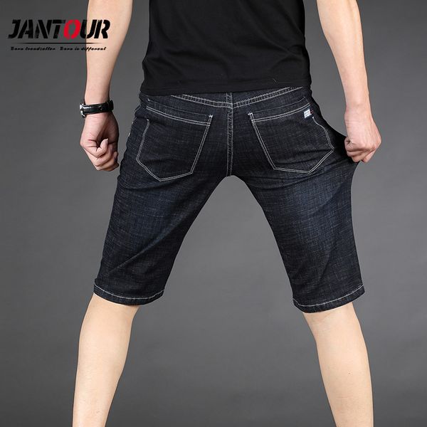 men's jeans summer stretch short fashion casual slim fit elastic denim shorts male clothes 35 40 42 44 46, Blue
men's jeans summer stretch short fashion casual slim fit elastic denim shorts male clothes 35 40 42 44 46, Blue