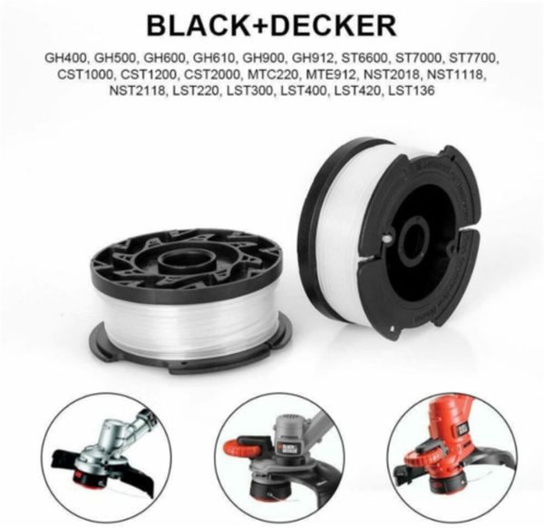 replacement grass string trimmer/edger spool line+cap cover for worx wa0010, Black;white
replacement grass string trimmer/edger spool line+cap cover for worx wa0010, Black;white