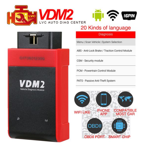 ucandas vdm2 full system v3.9 wifi obd2 auto diagnostic tool vdm ii for android vdm 2 obdii code scanner pk mdiag update free
ucandas vdm2 full system v3.9 wifi obd2 auto diagnostic tool vdm ii for android vdm 2 obdii code scanner pk mdiag update free