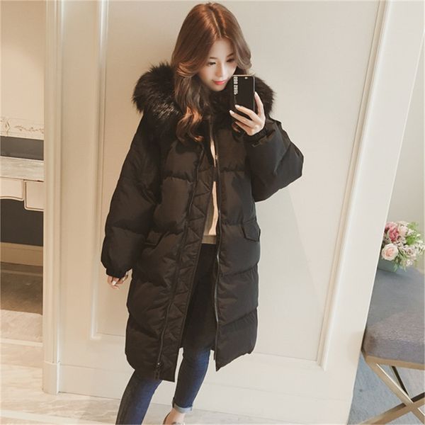 thicken coat new parka womens winter coats womans long cotton coat fashion casual fur hooded jackets warm parkas female overcoat, Black
thicken coat new parka womens winter coats womans long cotton coat fashion casual fur hooded jackets warm parkas female overcoat, Black