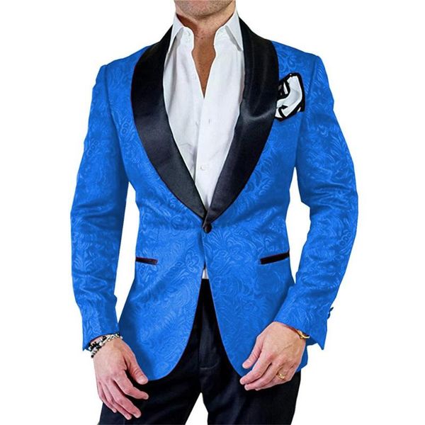 men's suits & blazers men shawl lapel pattern blue and black groom tuxedos wedding 2 pieces ( jacket+pants+tie ) e135, White;black
men's suits & blazers men shawl lapel pattern blue and black groom tuxedos wedding 2 pieces ( jacket+pants+tie ) e135, White;black
