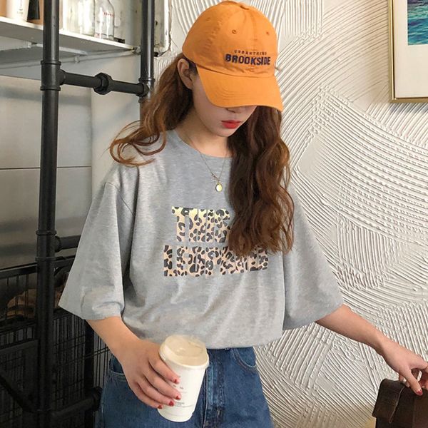 women leopard print long tshirt summer new big size cotton t-shirts harajuku kawaii o-neck t shirt korean student tee female, White
women leopard print long tshirt summer new big size cotton t-shirts harajuku kawaii o-neck t shirt korean student tee female, White