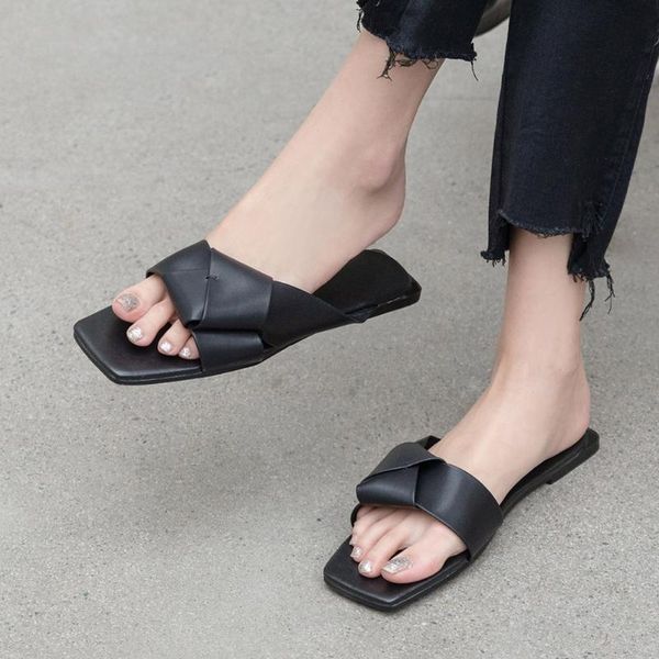 karin new wholesale design comfortable genuine leather flat sole summer leisure sandal slippers women shoes woman, Black
karin new wholesale design comfortable genuine leather flat sole summer leisure sandal slippers women shoes woman, Black