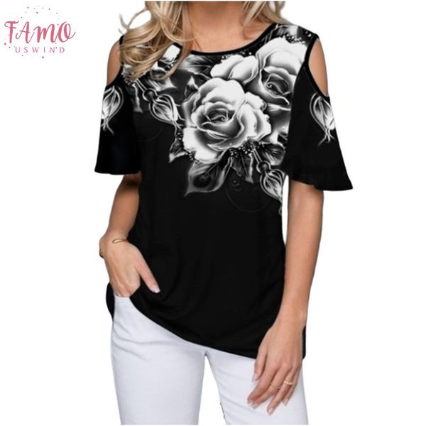 women summer 2020 tshirt casual short sleeve tees off shoulder butterfly print t shirt o neck plus size 5xl shirts, White
women summer 2020 tshirt casual short sleeve tees off shoulder butterfly print t shirt o neck plus size 5xl shirts, White