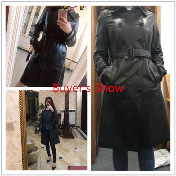 real 100% sheepskin coat female streetwear long down coats autumn winter jacket women genuine leather jackets my3731 s s, Black
real 100% sheepskin coat female streetwear long down coats autumn winter jacket women genuine leather jackets my3731 s s, Black