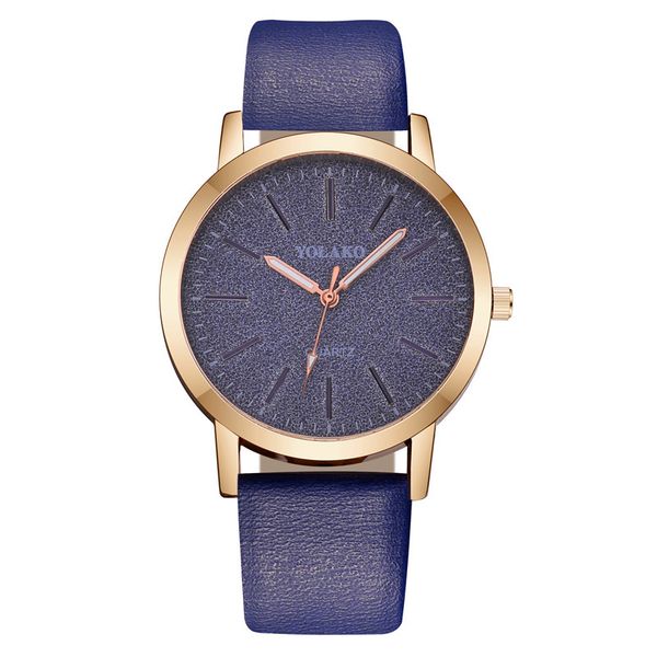 new fashion womens ladies simple watches yolako brand faux leather analog quartz wrist watch clock saat gift relogio feminino, Slivery;brown
new fashion womens ladies simple watches yolako brand faux leather analog quartz wrist watch clock saat gift relogio feminino, Slivery;brown