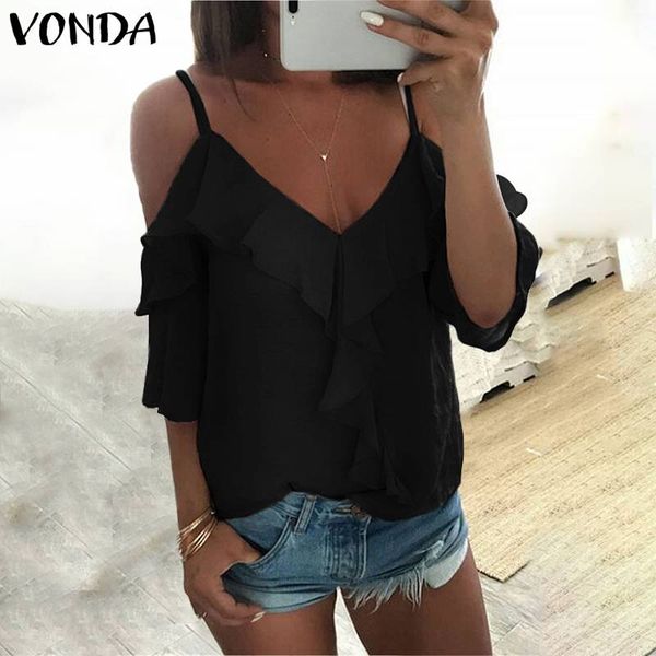 women tunic summer beach shirts bohemian v neck off shoulder party shirts blouse vonda 2020 casual loose blusas plus size, White
women tunic summer beach shirts bohemian v neck off shoulder party shirts blouse vonda 2020 casual loose blusas plus size, White