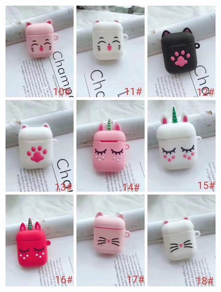 80styles silicone protector for airpods silicone case carton soft ultra thin protector cover sleeve pouch for airpods earphone case
80styles silicone protector for airpods silicone case carton soft ultra thin protector cover sleeve pouch for airpods earphone case