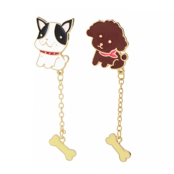 personality puppy bones teddy chain decorations cute special brooch creative new trend gift for kids pins, Gray
personality puppy bones teddy chain decorations cute special brooch creative new trend gift for kids pins, Gray