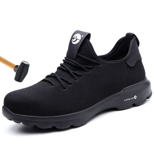 male breathable work safety boot steel toe cap safety shoes male shoes indestructible anti-smashing work boots men, Black
male breathable work safety boot steel toe cap safety shoes male shoes indestructible anti-smashing work boots men, Black