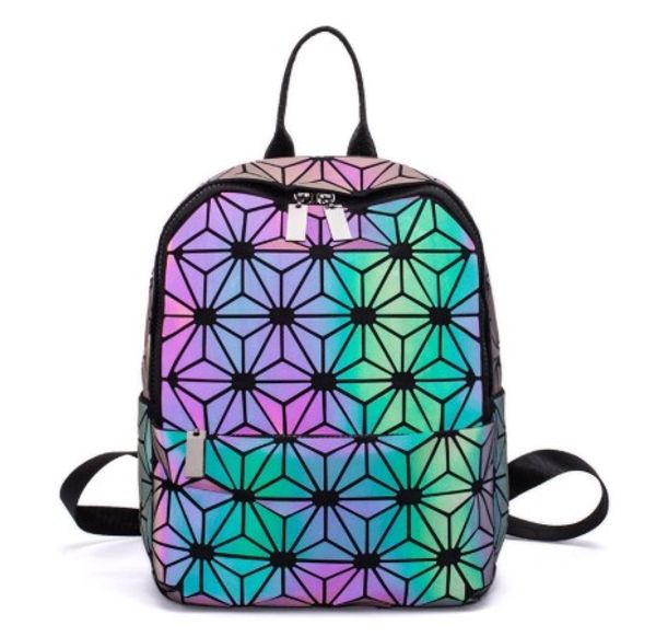 women backpacks luminous bag geometric backpack teenage girls boy school bag holographic diamond men backpack mochila feminina
women backpacks luminous bag geometric backpack teenage girls boy school bag holographic diamond men backpack mochila feminina