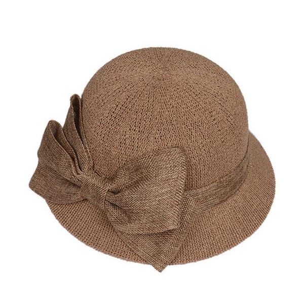 chansgend women fashion straw bow soft hat summer beach sun hat uv protection wide brim fisherman cap, Blue;gray
chansgend women fashion straw bow soft hat summer beach sun hat uv protection wide brim fisherman cap, Blue;gray