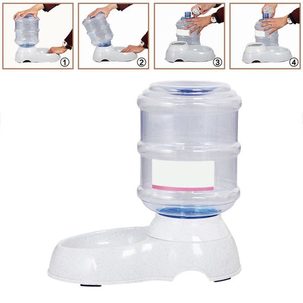 

pet dog cat supplies 3.5l автоматическая pet feeder собак корм ​​для кошек dish bowl портативный pet travel купели