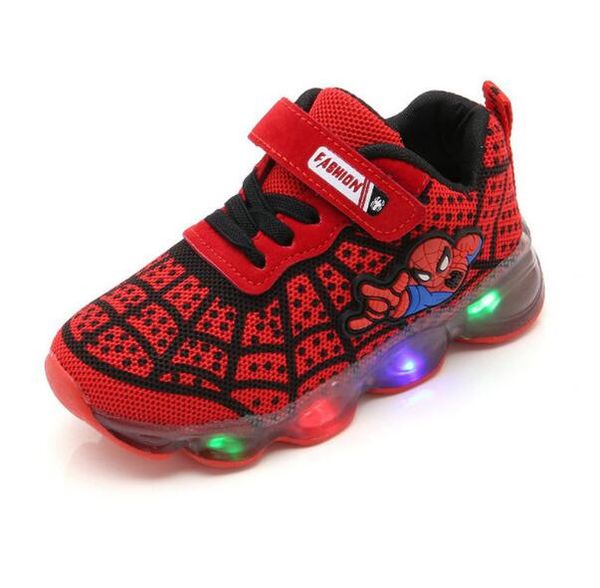 led luminous kids shoes breathable boys girls light luminous baby sneakers mesh sports running footwear led light shoe, Black
led luminous kids shoes breathable boys girls light luminous baby sneakers mesh sports running footwear led light shoe, Black