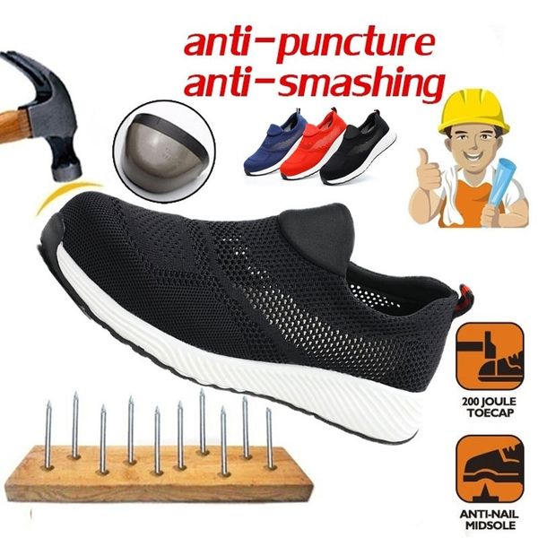 hohner fashion casual men and women mesh steel toe work safety shoes breathable anti-puncture anti-smashing shoes size 35-46, Black
hohner fashion casual men and women mesh steel toe work safety shoes breathable anti-puncture anti-smashing shoes size 35-46, Black