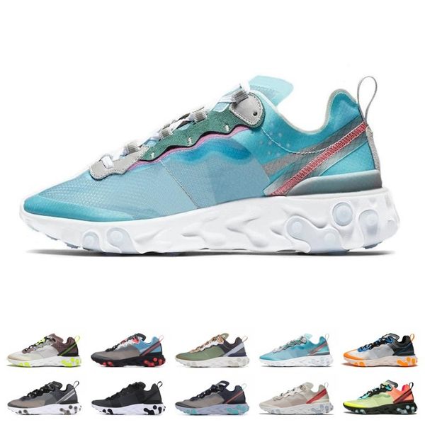 Luxury React Element 87 Undercover Running Shoes Designer Men Women Royal Tint Sail VOLT RACER PINK Black Mens Trainer Sports Sneakers
Luxury React Element 87 Undercover Running Shoes Designer Men Women Royal Tint Sail VOLT RACER PINK Black Mens Trainer Sports Sneakers
