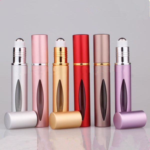 10ml roll on bottle with stainless steel roller ball aluminum refillable perfume glass essential oil vials f1936
10ml roll on bottle with stainless steel roller ball aluminum refillable perfume glass essential oil vials f1936