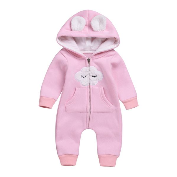 newborn hooded ears romper infant boys girls cartoon cloud winter thick warm long sleeve jumpsuit fashion baby clothes 0-24m a20, Blue
newborn hooded ears romper infant boys girls cartoon cloud winter thick warm long sleeve jumpsuit fashion baby clothes 0-24m a20, Blue