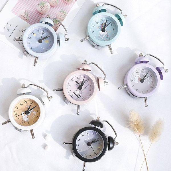 student bedside creative children's small alarm clock cute cartoon mute simple bedroom mini loud table clock alarm
student bedside creative children's small alarm clock cute cartoon mute simple bedroom mini loud table clock alarm
