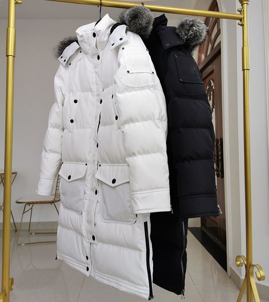 женщины длинный пуховик утолщение натурального толстого лиса меховой воротник капюшон пуховик дизайн ножницы подол молния, Black
женщины длинный пуховик утолщение натурального толстого лиса меховой воротник капюшон пуховик дизайн ножницы подол молния, Black