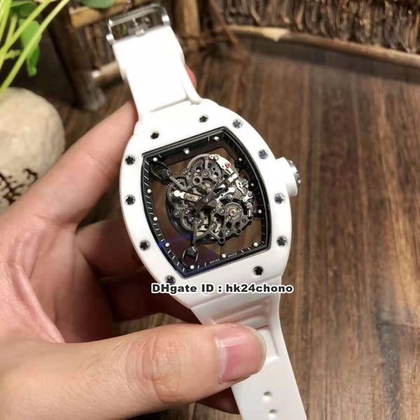 8 style rm055 white ceramic bubba watson japan miyota autoamtic mens watch skeleton dial rubber strap gents watches black m21b, Slivery;brown
8 style rm055 white ceramic bubba watson japan miyota autoamtic mens watch skeleton dial rubber strap gents watches black m21b, Slivery;brown