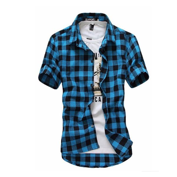 red and black plaid shirt men shirts 2020 new summer fashion chemise homme mens checkered shirts short sleeve shirt men blouse7889, White;black
red and black plaid shirt men shirts 2020 new summer fashion chemise homme mens checkered shirts short sleeve shirt men blouse7889, White;black