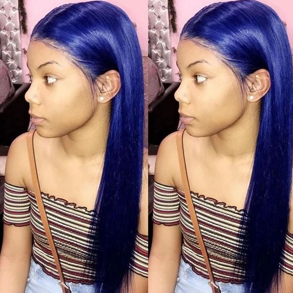 blue color straight hair wig heat resistant synthetic lace front wigs for black white women middle part synthetic lace wig cosplay wigs
blue color straight hair wig heat resistant synthetic lace front wigs for black white women middle part synthetic lace wig cosplay wigs