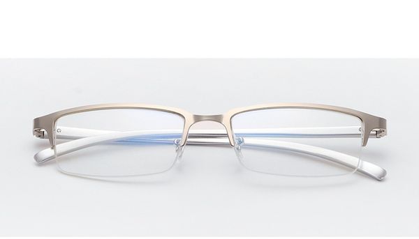 2020 new casual fashion exquisite high-end anti-blue light business half-frame glasses metal blue film flat mirror men's glasses, White;black
2020 new casual fashion exquisite high-end anti-blue light business half-frame glasses metal blue film flat mirror men's glasses, White;black
