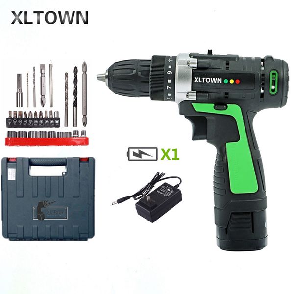 xltown 16.8v/21v cordless electric screwdriver lithium battery battery double speed multi-function mini drill with a box tools
xltown 16.8v/21v cordless electric screwdriver lithium battery battery double speed multi-function mini drill with a box tools