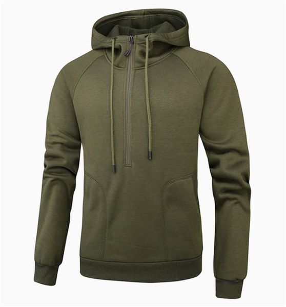 solid color mens designer hoodies fashion big pockets half zipper panelled mens hoodies casual males clothing, Black
solid color mens designer hoodies fashion big pockets half zipper panelled mens hoodies casual males clothing, Black