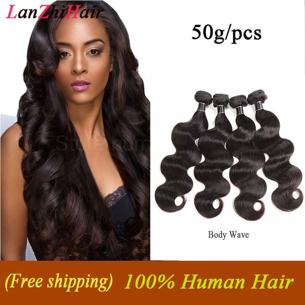 brazilian malaysian virgin body wave hair bundles weaves human hair extensions 3pcs/lot indian human hair weaves body wave 50g/pcs, Black
brazilian malaysian virgin body wave hair bundles weaves human hair extensions 3pcs/lot indian human hair weaves body wave 50g/pcs, Black