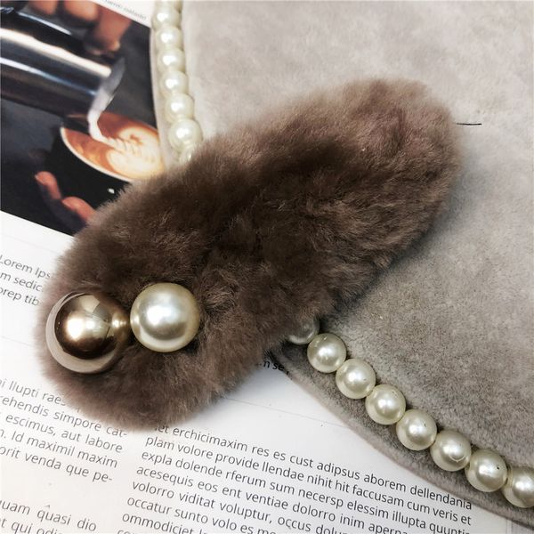 lovely women hairpin fur pearl hair clips barrettes ladies hairpins hairband headwear women hair accessories for womens gift, Brown
lovely women hairpin fur pearl hair clips barrettes ladies hairpins hairband headwear women hair accessories for womens gift, Brown