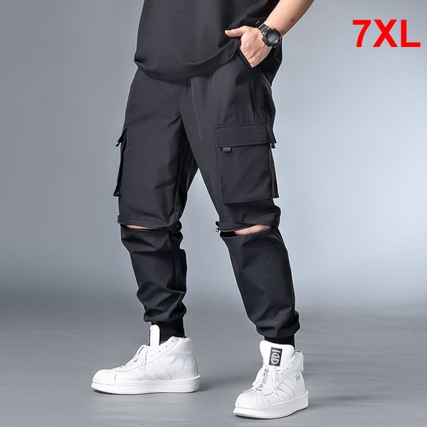 men's pants hip hop streetwear pant men oversize removable short male jogger cargo trousers plus szie 6xl 7xl hx412, Black
men's pants hip hop streetwear pant men oversize removable short male jogger cargo trousers plus szie 6xl 7xl hx412, Black