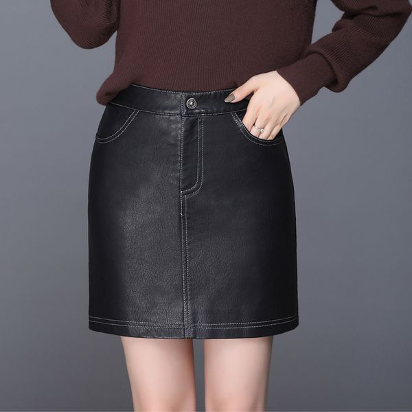 women high waist faux leather black pencil skirt new ladies formal elegant bodycon pu leather skirt female party club skirts
women high waist faux leather black pencil skirt new ladies formal elegant bodycon pu leather skirt female party club skirts