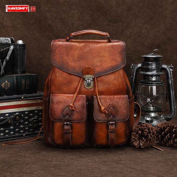 2020 new genuine leather women backpack shoulder bag schoolbag casual trendy female travel bags retro street fashion backpacks
2020 new genuine leather women backpack shoulder bag schoolbag casual trendy female travel bags retro street fashion backpacks