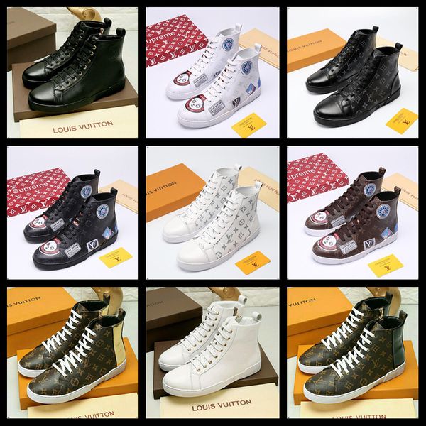19ss designers men casual shoes men high shoes men sneakers turnschuhe herren zapatillas hombre casual espadrilles footwear beauty, Black
19ss designers men casual shoes men high shoes men sneakers turnschuhe herren zapatillas hombre casual espadrilles footwear beauty, Black