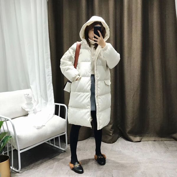 winter new coat women cotton suit women korean long section loose hooded warm casual thickening bread coat cotton y200, Black
winter new coat women cotton suit women korean long section loose hooded warm casual thickening bread coat cotton y200, Black