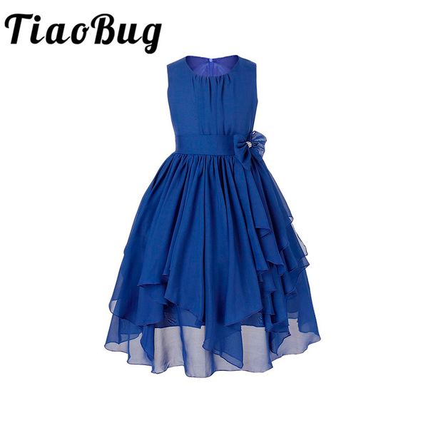 tiaobug irregular chiffon flower girl dresses kids girls bow belt princess pageant prom ball gown party first communion dress, Red;yellow
tiaobug irregular chiffon flower girl dresses kids girls bow belt princess pageant prom ball gown party first communion dress, Red;yellow