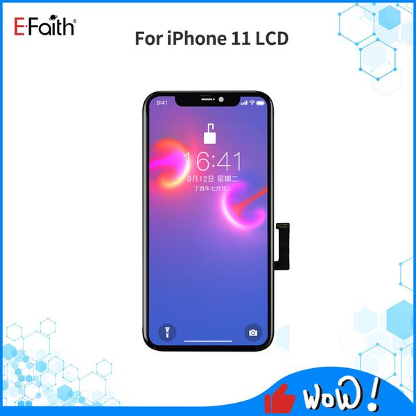 incell jk perfect quality lcd display for iphone 11 touch screen replacement parts with metal plate ing
incell jk perfect quality lcd display for iphone 11 touch screen replacement parts with metal plate ing