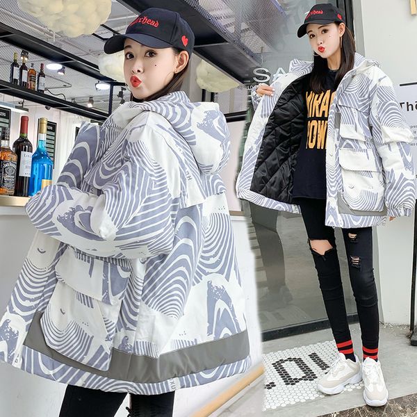 oversize cotton coat women's 2019 new style thick workwear coat winter cotton-padded clothes down short ins cotton-padded j, Blue;black
oversize cotton coat women's 2019 new style thick workwear coat winter cotton-padded clothes down short ins cotton-padded j, Blue;black