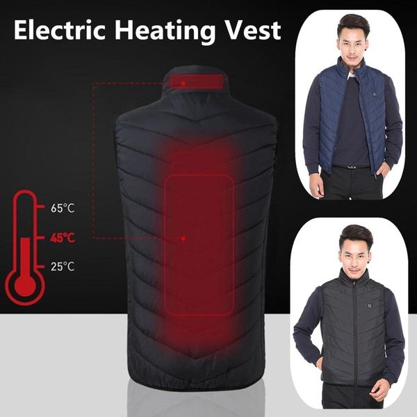 electric vest heated jacket usb thermal warm cloth winter body warmer men outdoor infrared heating vest jacket hiking vests men, Gray;blue
electric vest heated jacket usb thermal warm cloth winter body warmer men outdoor infrared heating vest jacket hiking vests men, Gray;blue