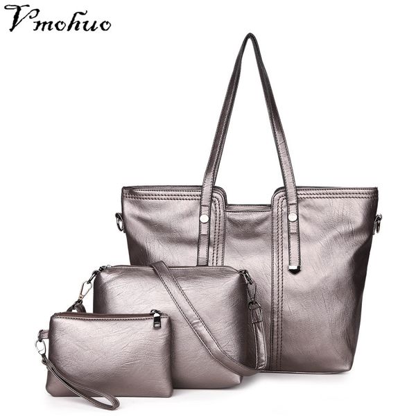vmohuo 3pcs/set female composite bags women handle bags 2018 women messenger handbag set pu leather wallets bag set
vmohuo 3pcs/set female composite bags women handle bags 2018 women messenger handbag set pu leather wallets bag set