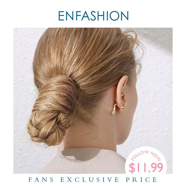 enfashion punk curve ear cuff clip on earrings for women gold color line earings without piercing jewelry oorbellen 2019 e191078 cx200605, Golden
enfashion punk curve ear cuff clip on earrings for women gold color line earings without piercing jewelry oorbellen 2019 e191078 cx200605, Golden