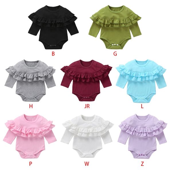 new infant baby long sleeve solid print rompers kids girls boys bodysuit jumpsuit newborn clothes, Blue
new infant baby long sleeve solid print rompers kids girls boys bodysuit jumpsuit newborn clothes, Blue