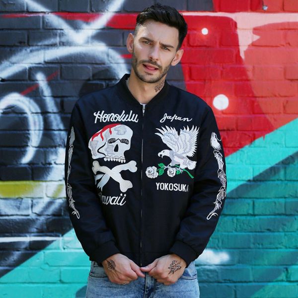 west jaqueta mens bombardeiro jaqueta roupas hip hop bordado brasão de alta qualidade da moda outono casacos águia e d, Tan;black
west jaqueta mens bombardeiro jaqueta roupas hip hop bordado brasão de alta qualidade da moda outono casacos águia e d, Tan;black
