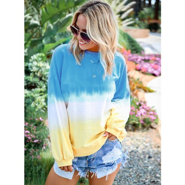 women rainbow hoodie fashion 2019 new arrival autumn luxury hoodies casual gradient color womens plus size clothes size s-5xl, Black
women rainbow hoodie fashion 2019 new arrival autumn luxury hoodies casual gradient color womens plus size clothes size s-5xl, Black