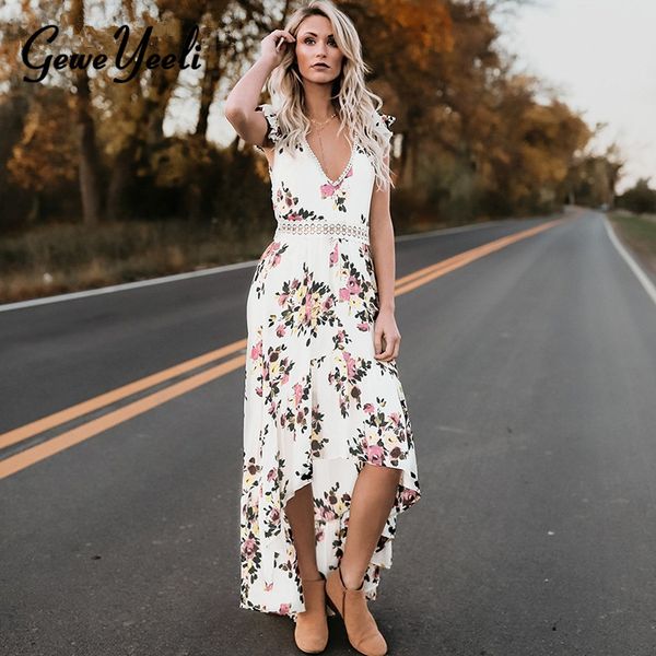 elegant flower print lace maxi dress vestidos deep v neck backless summer dress women boho asymmetrical long 3xl, Black;gray
elegant flower print lace maxi dress vestidos deep v neck backless summer dress women boho asymmetrical long 3xl, Black;gray