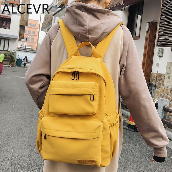 alcevr waterproof nylon backpack for women casual fashion multi pocket high capacity backpacks school bag for teenage mochilas
alcevr waterproof nylon backpack for women casual fashion multi pocket high capacity backpacks school bag for teenage mochilas